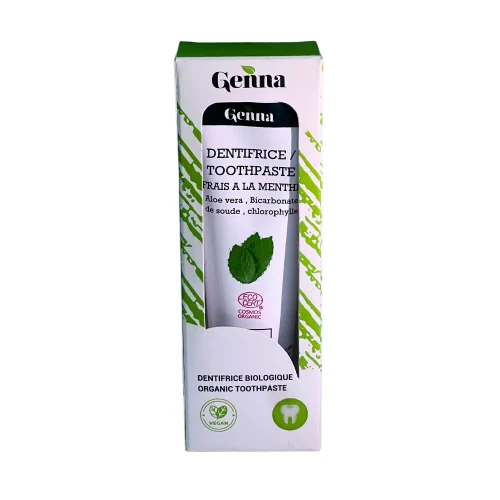 Dentifrice frais à la menthe